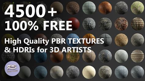 Free 3D Textures: 14 Websites to Download High.